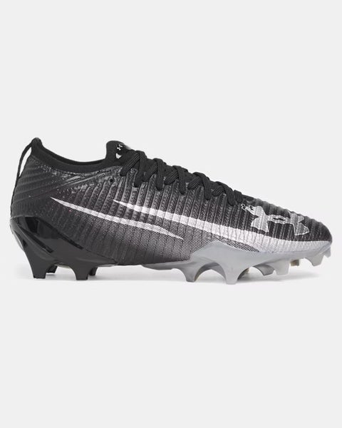 Under Armour Blur Pro Football Cleats Black/Silver Men’s Size 12 No Box