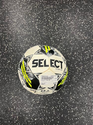 Used Select CLUB DB All Size Soccer Ball White 4 11849-S000032189