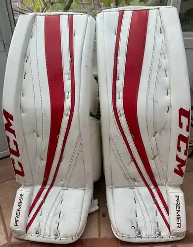 CCM 33+2 Premier Pro Hockey Goalie Leg Pads