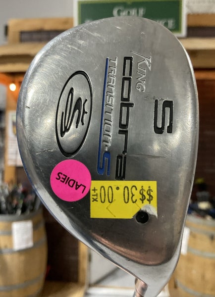 Cobra King TRANSITIONS #5 Hybrid 37.5" ALDILA Ladies Flex Graphite Shaft RH USED