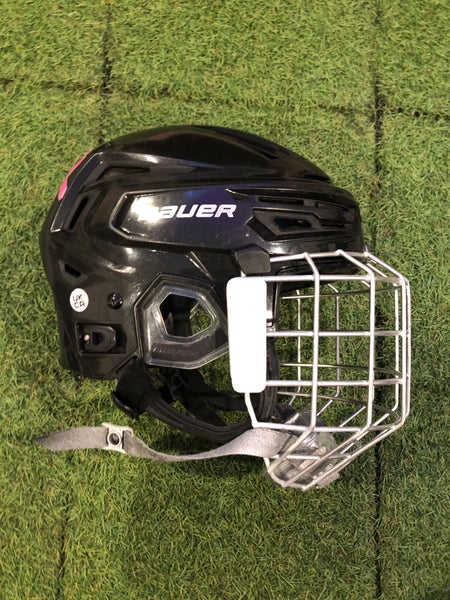 Black Large Bauer Re-Akt 150 Helmet (Used)