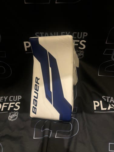 Brand New Pro Stock Bauer Supreme Shadow Pro Goalie Blocker Akhtyamov