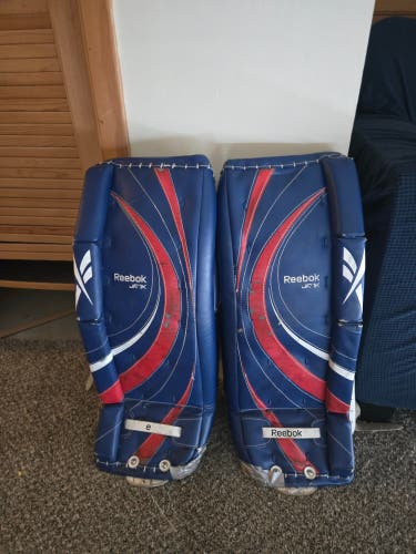 26" 2011 Reebok 7k Goalie Leg Pads (Used)