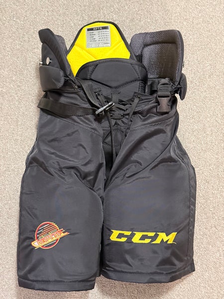 Senior Medium CCM HPTK Hockey Pants Pro Stock (Used) Vancouver Canucks