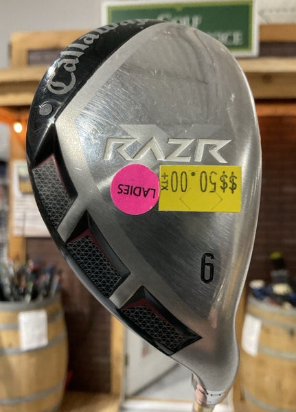 Callaway RAZR 30 #6 Hybrid 37" Ladies Flex Graphite Shaft Right-Handed USED