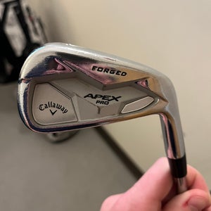 Callaway Apex Pro 19 Right Handed Iron Set Stiff Flex Graphite Shaft (Used)