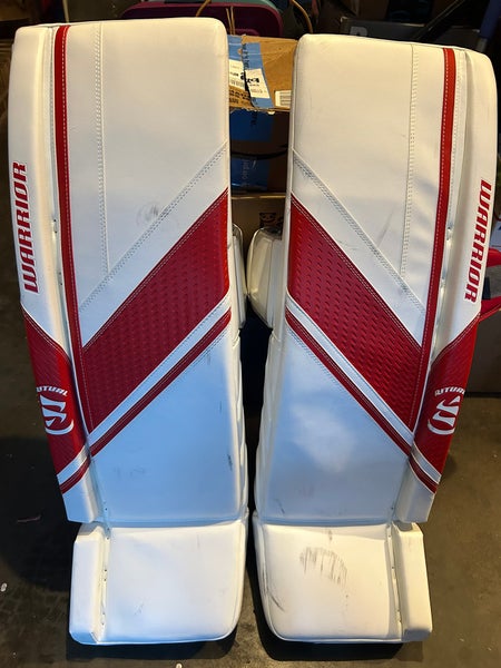 36" 2024 Warrior Ritual G6 E+ Goalie Leg Pads (Used)