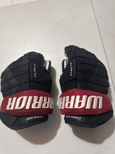 Warrior Alpha Pro Gloves 14" Pro Stock (Used)