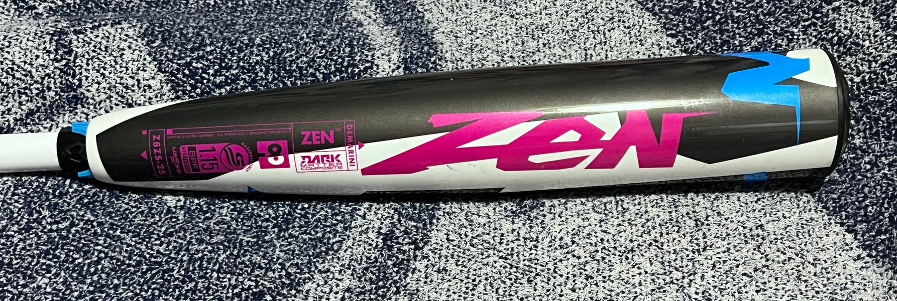2025 DeMarini CF Zen Composite USSSA Certified Bat (-8) 22 oz 30" (Used)