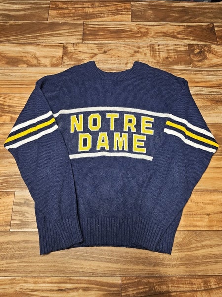 Vintage University of Notre Dame Fighting Irish Cliff Engle Sweater Size Large