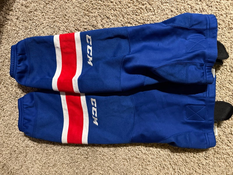 Blue Youth CCM Edge Socks (Used)