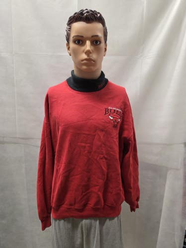 Vintage Chicago Bulls Russell Athletic Turtle Neck Pullover XL NBA
