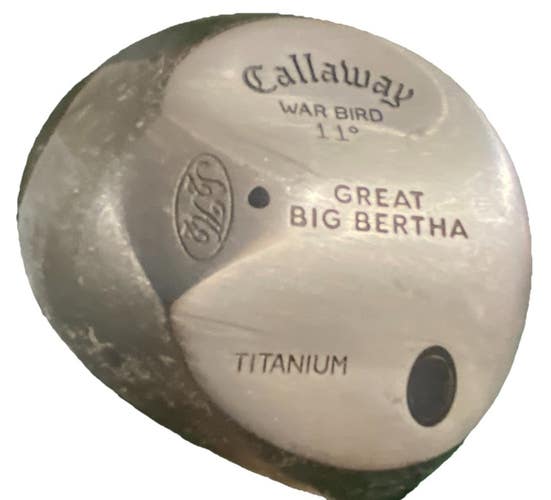 Callaway Great Big Bertha Ti War Bird Driver 11 S2H2 RH Regular Graphite 44"