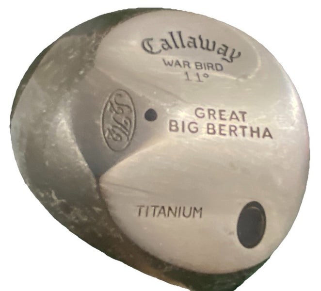 Callaway Great Big Bertha Ti War Bird Driver 11 S2H2 RH Regular Graphite 44"