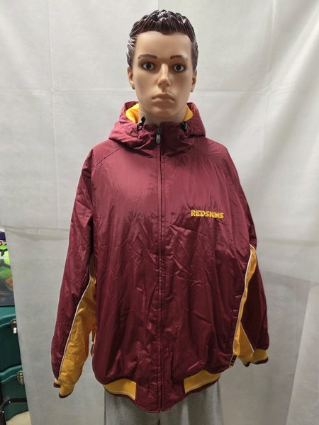 Retro Washington Redskins Reebok Full Zip Jacket L NFL