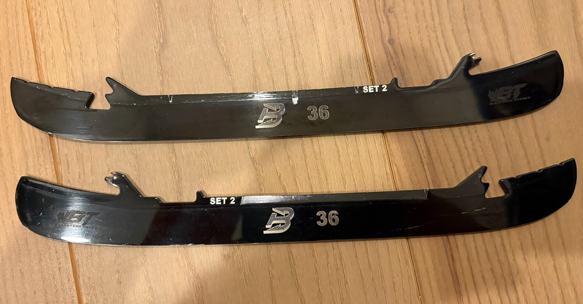 BladeTech Steel with PWHL Boston Fleet Logo and #36 - 238 mm (New, Sharpened)