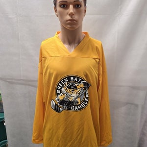 Team Issued Green Bay Gamblers Practice Jersey K1 Sportswear XL USHL