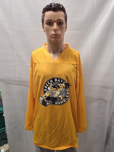 Team Issued Green Bay Gamblers Practice Jersey K1 Sportswear XL USHL