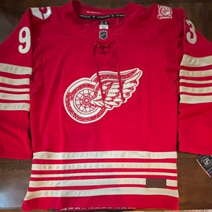 Detroit Red Wings Alex Debrincat #93 100 Year Centennial Jersey Adult XL (54)