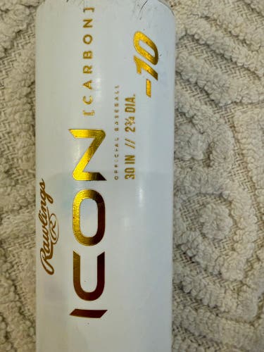 2024 Rawlings Icon USSSA -10 Composite Bat 30/20 | FREE Shipping