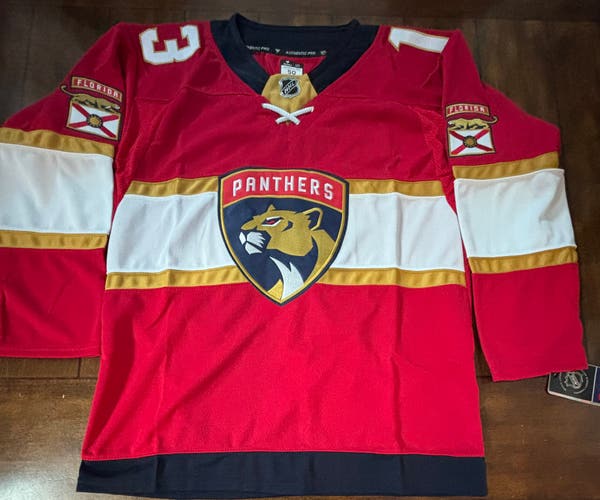 Florida Panthers Sam Reinhart Adult Medium (50) Red Jersey NWT