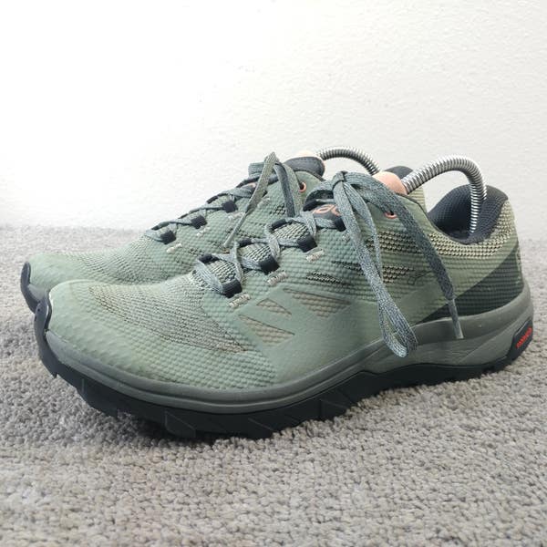 SALOMON Outline GTX Green Lace Up Sneaker Hiking Shoes s-l400.jpg main image 3