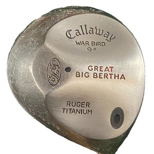 Callaway Great Big Bertha War Bird Ruger Ti Driver 9* RH X-Stiff Graphite 44.5"