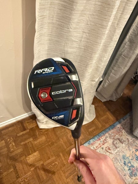 Men's 2021 Cobra RAD Speed One Length Right Handed Hybrid Stiff Flex 4H (Used)