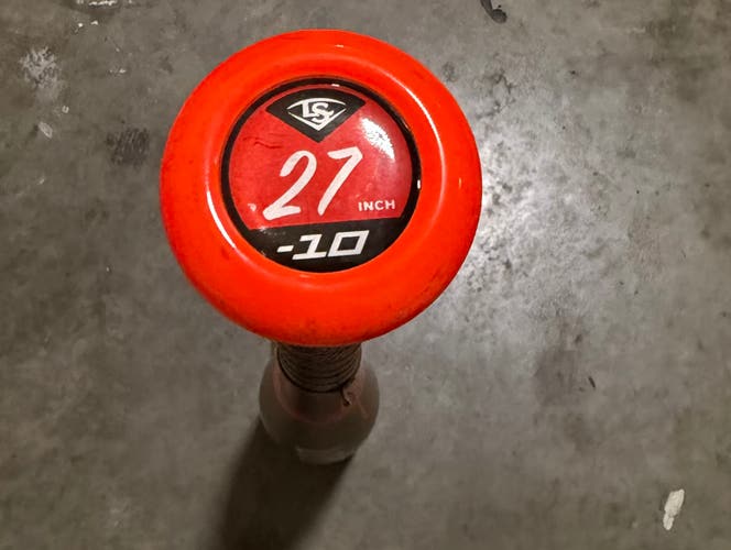 2020 Louisville Slugger Omaha Alloy USSSA Certified Bat (-10) 17 oz 27" (Used)