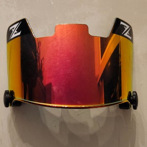 Revo Red Tinted Football Visor - Youth/Adult -