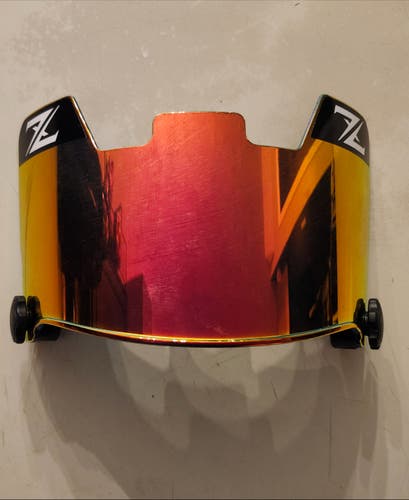 Revo Red Tinted Football Visor - Youth/Adult -