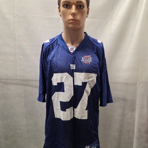 Brandon Jacobs New York Giants Super Bowl XLII Reebok Jersey L