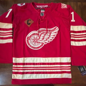 Detroit Red Wings Dylan Larkin #71 100 Year Centennial Jersey Adult Medium (50)