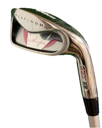 Wilson Hope Platinum 5 Iron RH High Launch Ladies Graphite 37" New Velvet Grip