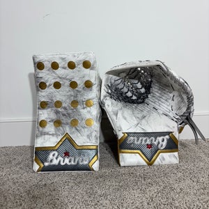 Adin hill golden knights Brian's Iconik Regular Pro Stock glove and blocker (Used)