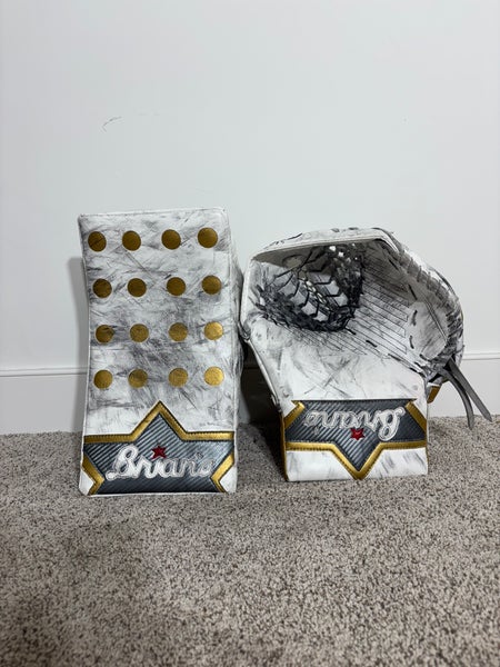 Adin hill golden knights Brian's Iconik Regular Pro Stock glove and blocker (Used)