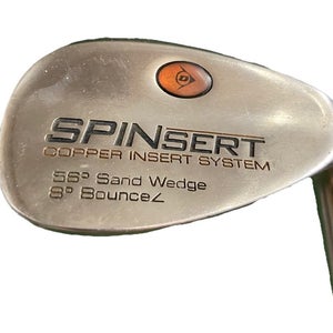Dunlop Copper Insert Sand Wedge 56*08 RH Regular Steel 35.5" New Jumbo Grip Nice