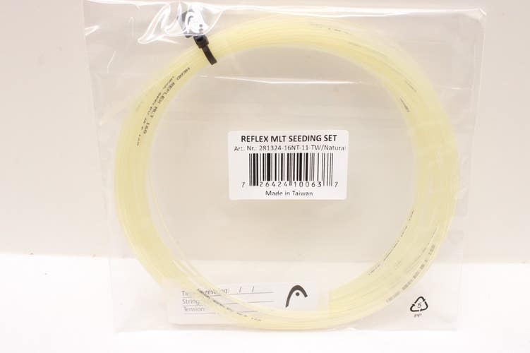 LOT OF 2 SETS: HEAD REFLEX MLT 16 (1.30) MULTI TENNIS STRING. BULK/DEMO PACKAGE