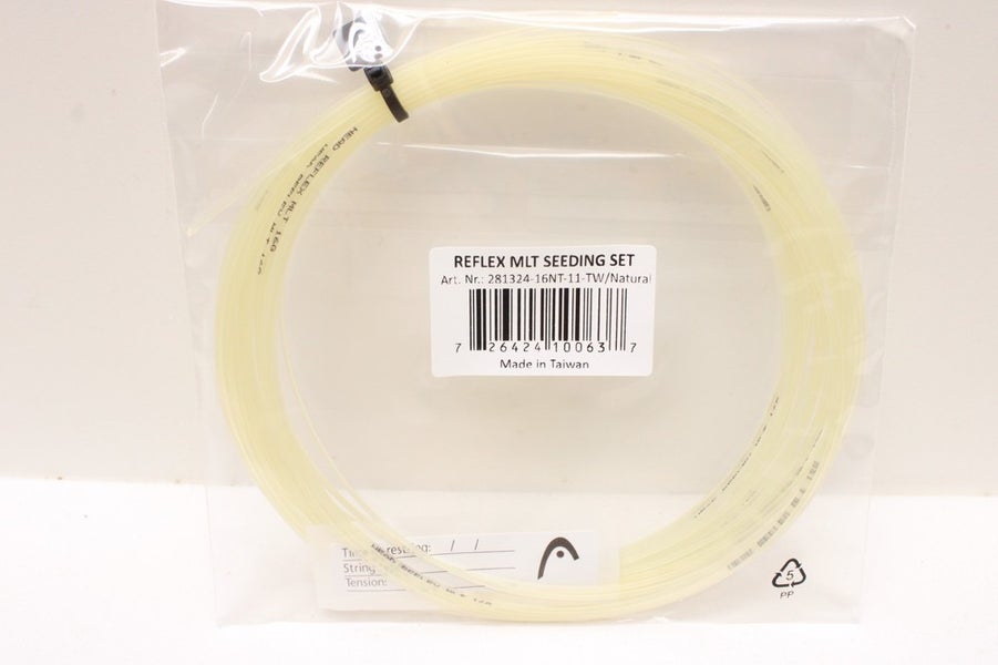 LOT OF 2 SETS: HEAD REFLEX MLT 16 (1.30) MULTI TENNIS STRING. BULK/DEMO PACKAGE