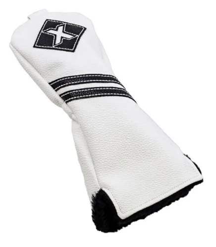 JEF World of Golf Vintage Hybrid Headcover (White, X) NEW