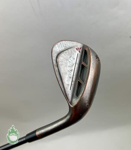 Used RH TaylorMade Hi-Toe Raw Wedge 56*-10 Extra Stiff Flex Steel Golf Club