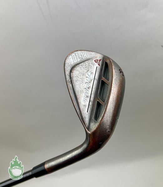 Used RH TaylorMade Hi-Toe Raw Wedge 56*-10 Extra Stiff Flex Steel Golf Club