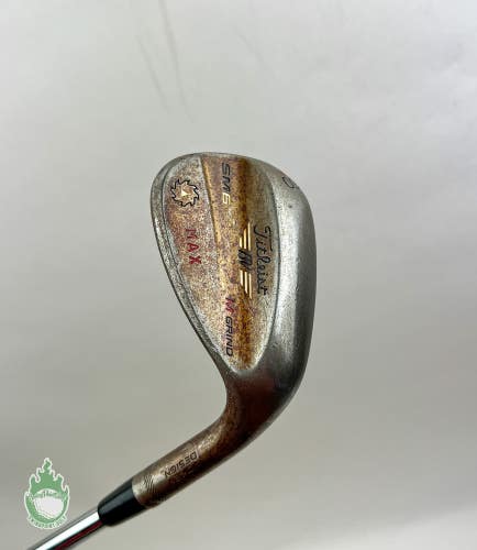 Tour Issue Titleist Vokey SM6 M Grind Wedge 60*-08 S400 Stiff Steel Golf Club