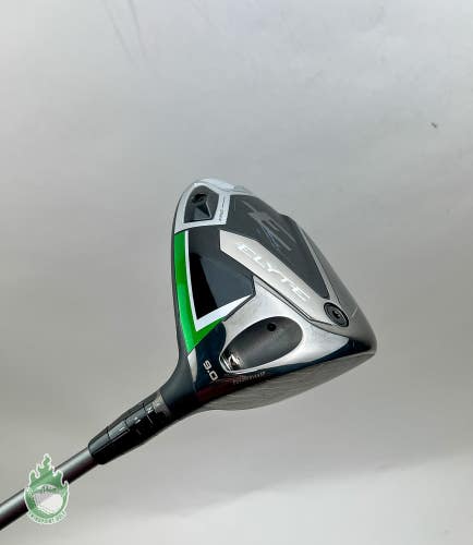 Used Right Handed Callaway ELYTE  Driver 9* XC-6 Extra Stiff Graphite Golf Club