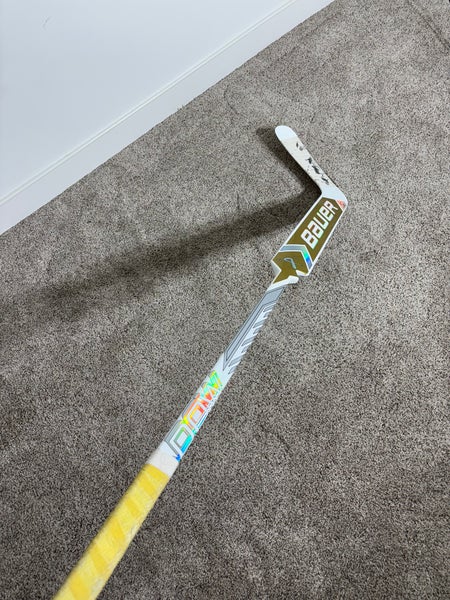 Jordan papirny golden knights Bauer Supreme Shadow Regular Goalie Stick 24.5 Paddle Pro Stock (Used)