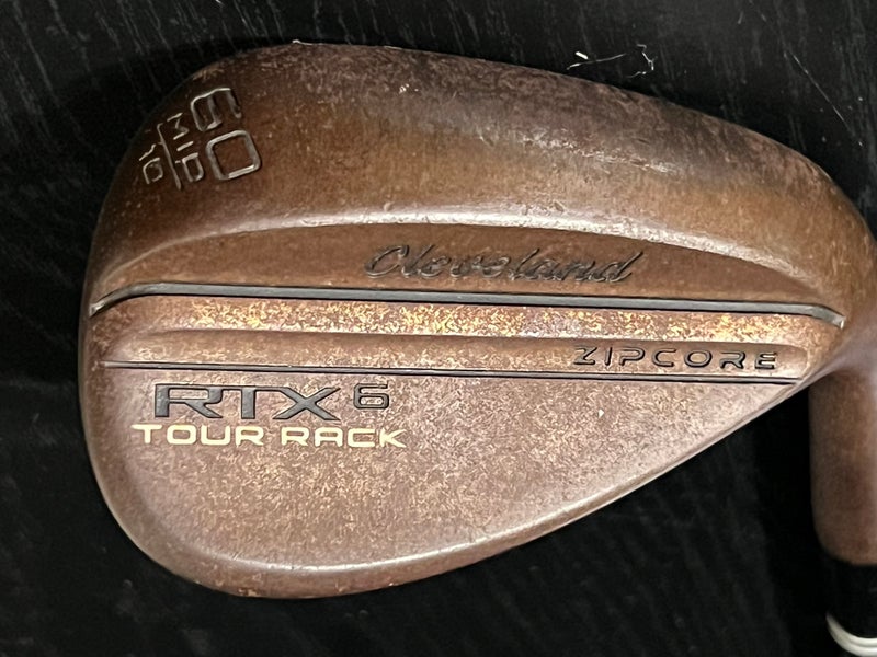 *GREAT* Cleveland RTX6 Raw Zipcore Tour Rack 35” RH 60* 12 Mid DG Spinner Lamkin