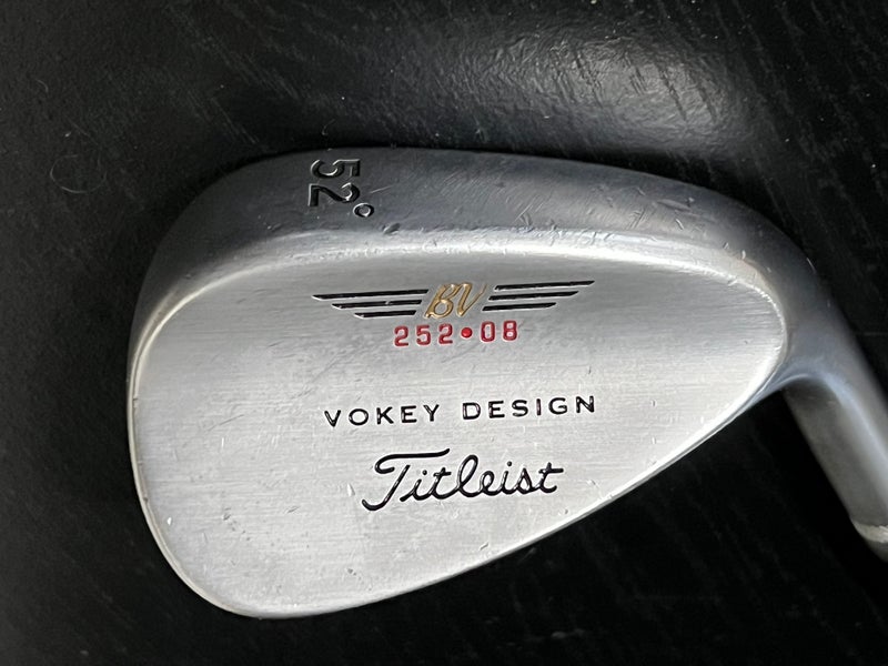 *GOOD* Titleist Vokey Design BV 252-08 35.5” RH 52* Wedge Flex Winn Dri Tac Grip