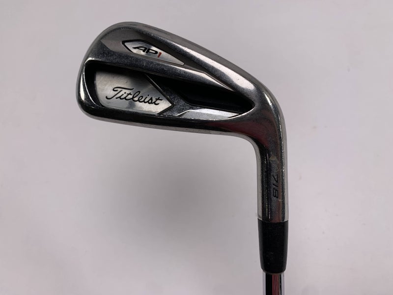 Titleist 718 AP1 Single 6 Iron True Temper AMT Red S300 Stiff Steel Mens RH