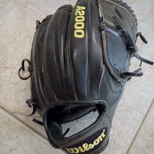 Wilson A2000 RH Pitcher's Baseball Glove 11.75" (Used)