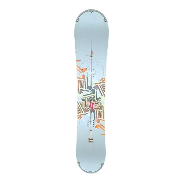 Rossignol Accelerator Blank Snowboard 145 cm Grey/Orange